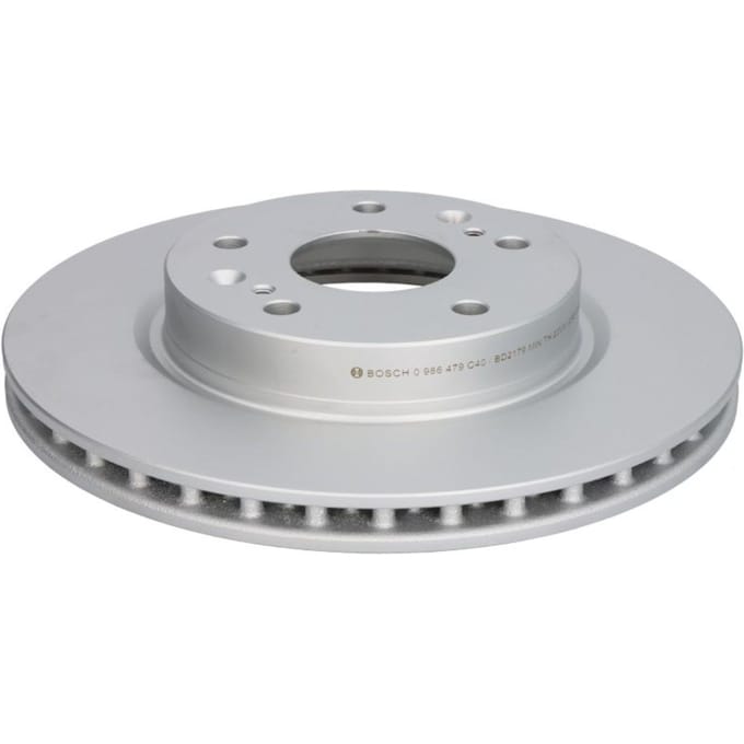 Remschijf BOSCH 0 986 479 C40 voorkant, geventileerd, sterk gecarboniseerd, 1 Stuk