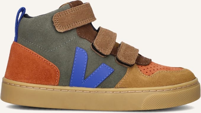 VEJA Small V-10 Mid Sneakers - Jongens - Groen - Maat 34