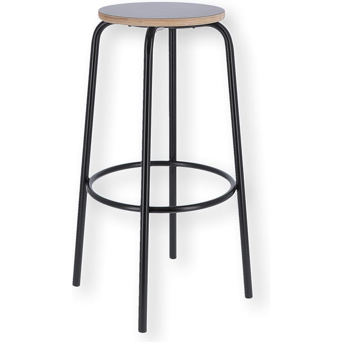 Jan Kurtz Barkruk PARIS - 75 cm - zwart
