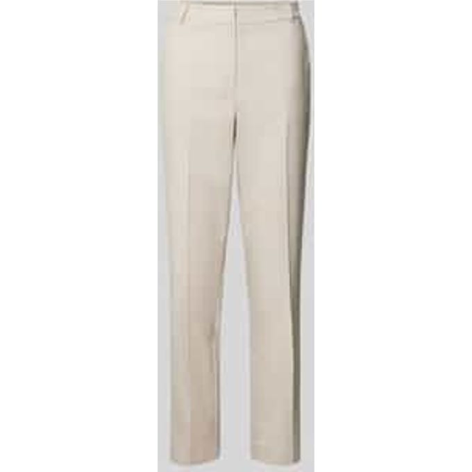 Dames pantalon cigarette met geplooide plooien COMMA