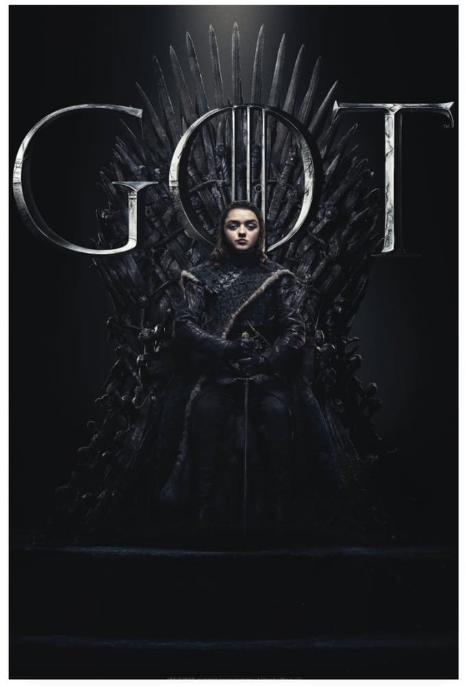 Game Of Thrones Arya Stark GOT Poster 20x30 cm