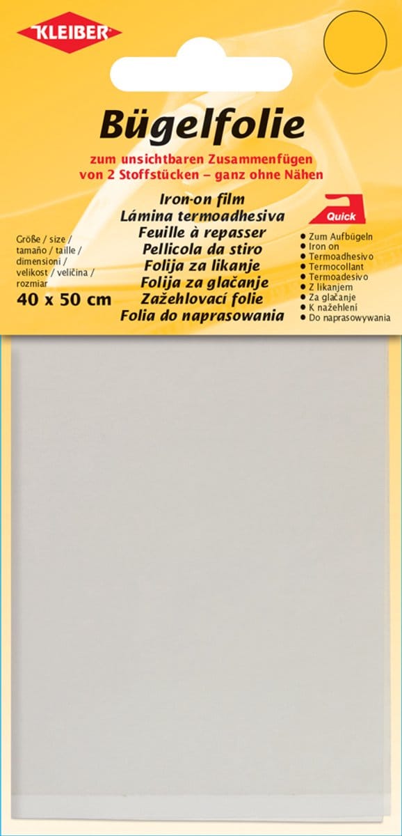 Kleiberbrandplasticzegel, transparant, 400 x 500 mm