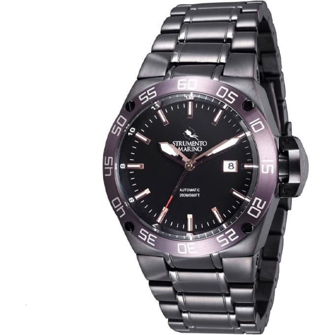 Strumento Marino SM104MB-BK-NR-MR Horloge Heren 45MM 20ATM