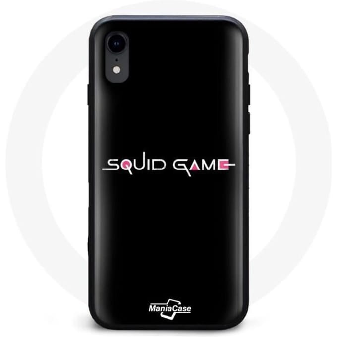 Coque iphone X Squid Game noir