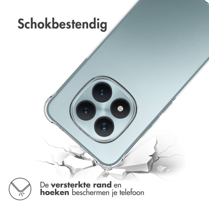 imoshion Hoesje - Geschikt voor Xiaomi Redmi Note 15 Pro Plus (5G) - Shockproof Case - Transparant