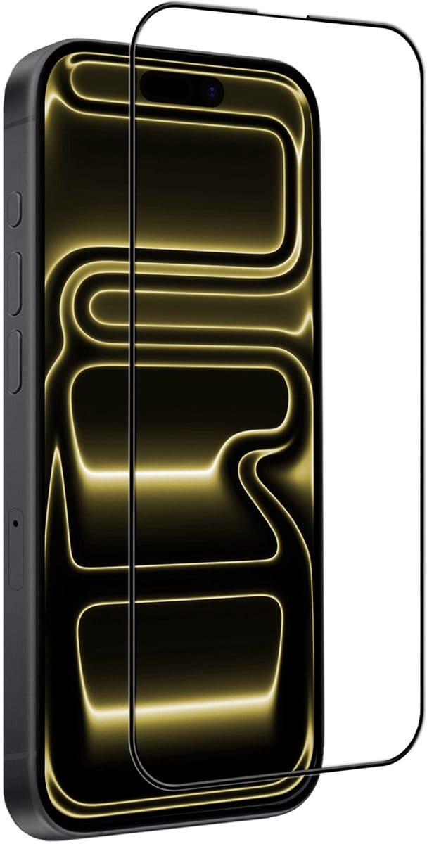Screenprotector - Geschikt voor Apple iPhone 17 Pro - Full Cover - Gehard Glas - Beschermglas - Tempered Glass - Screen Protector