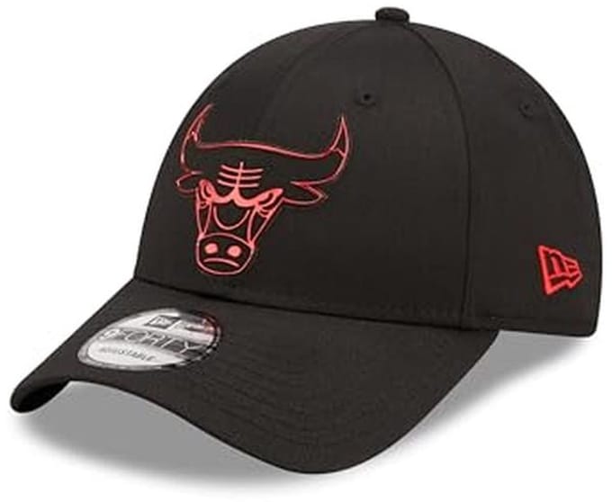Verstelbare NBA cap met gebogen vizier en teamlogo voor elke fan