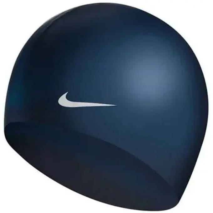 Nike Solid Silicone Adult Cap Midnight Navy