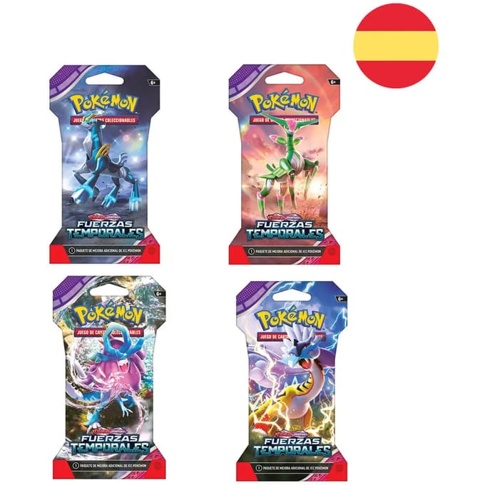 Kaartspellen Pokemon Trading Card Spanish Scarlet & Purple Temporary Forces