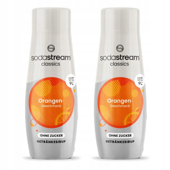 SodaStream Orange Zero - Concentraat - Zonder Suiker - Voor SodaStream - Citrus Smaak