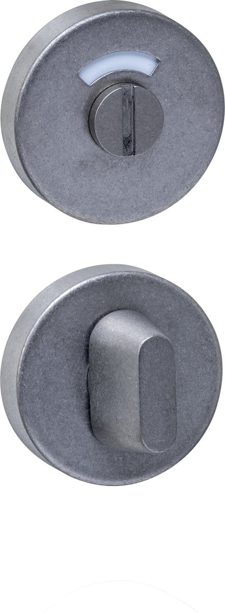 Intersteel WC-sluiting verdekt ø53x10mm met stift 8x8mm rvs getrommeld