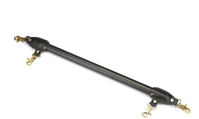 Liebe Seele - Samurai Spreader Bar - Zwart Leren Spreidstang 66,5 cm