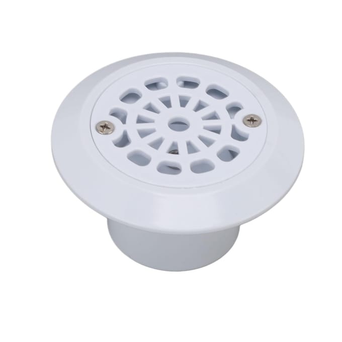 Zwembadafvoerputdeksel Water Vloerafvoer Inlaat Regelbare Doorstroming Onderdelen Accessoires gray