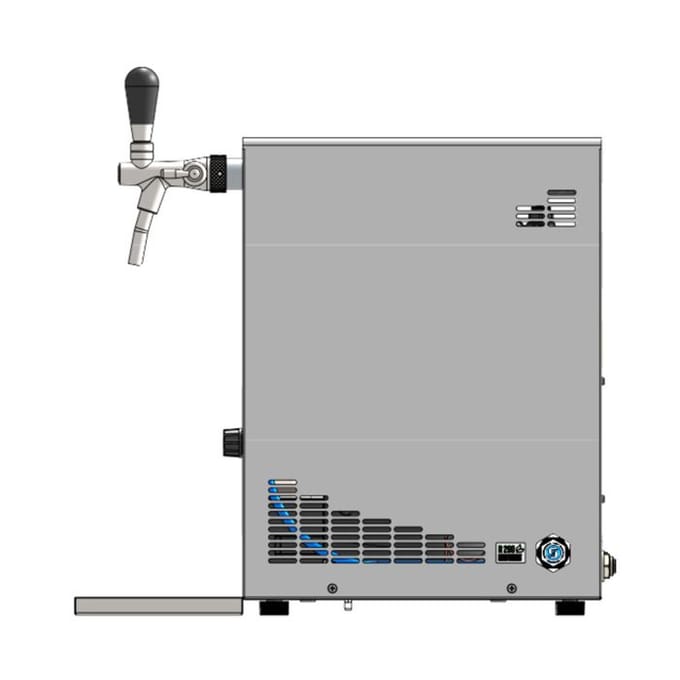 Tapsysteem, Biertap, Pygmy 2-kraans van roestvrij staal, 20 liter/u