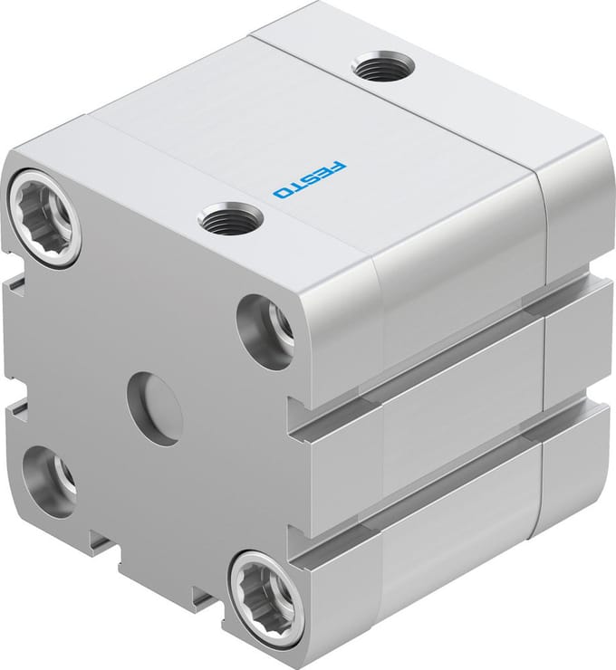 Festo Compacte Cilinder 50mm Boring 20mm Slag ISO 21287 Dubbelwerkend - 572684 - P2BRX