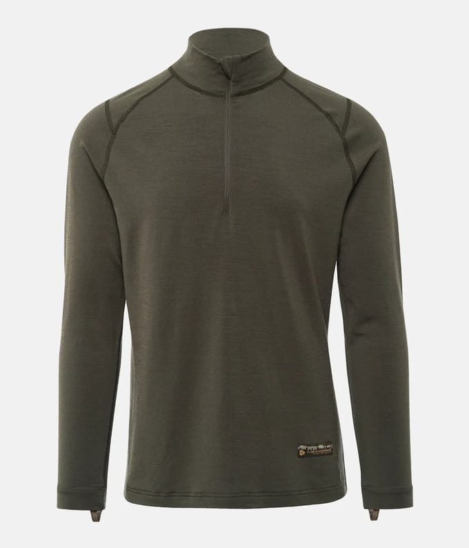 Thermowave Men’s Merino Arctic Thermal 1/2 Zip LS Shirt