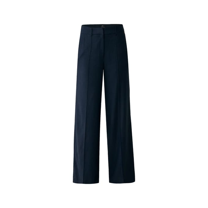 wijde linnen broek voor dames Mexx