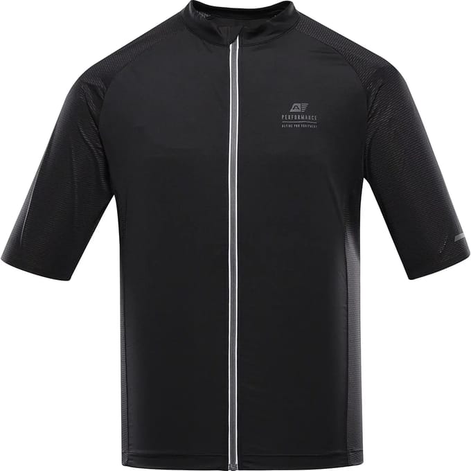Alpine Pro Sagen 2 Korte Mouw Wielertrui Zwart M Man