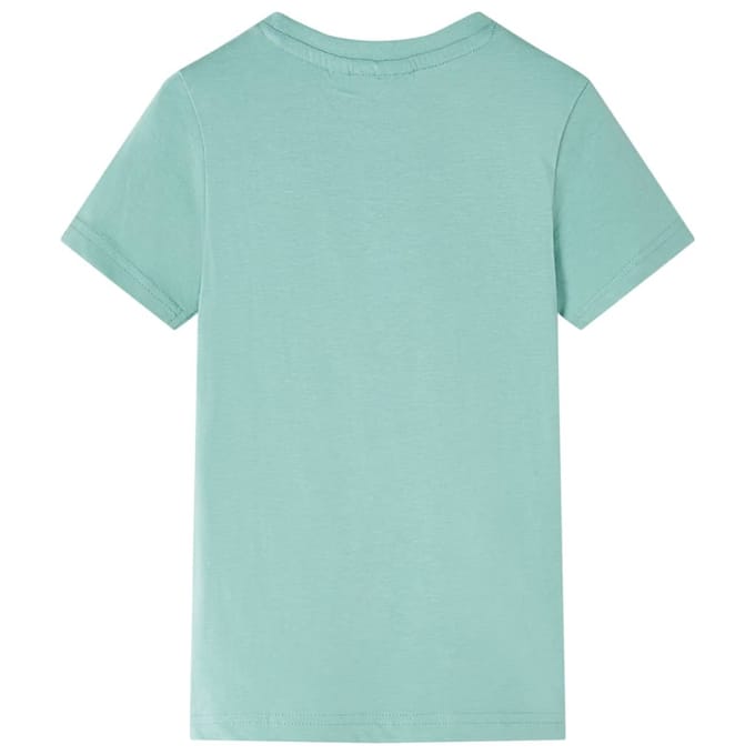 vidaXL - Kindershirt - 128 - lichtkakikleurig
