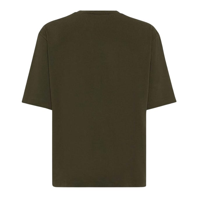 Dsquared2 Phys Ed Logo Militair Groen T-shirt