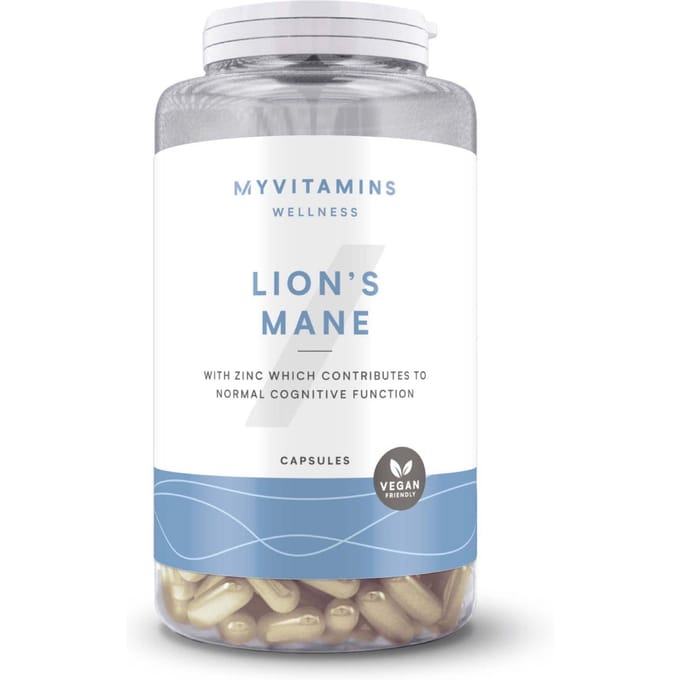 Lion's Mane Focus Capsules - 60 Capsules, 30servings - Naturel