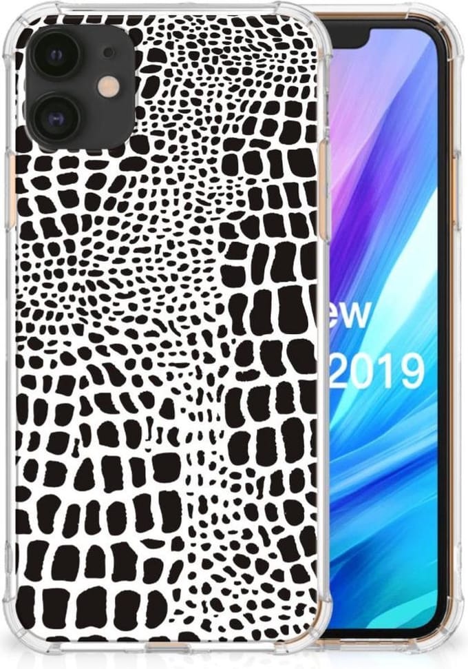Apple iPhone 11 Case Anti-shock Slangenprint
