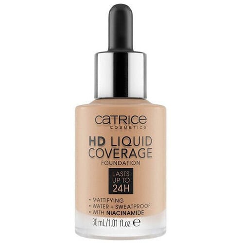 Foundations en Concealers Catrice Vloeibare foundation met HD-dekking