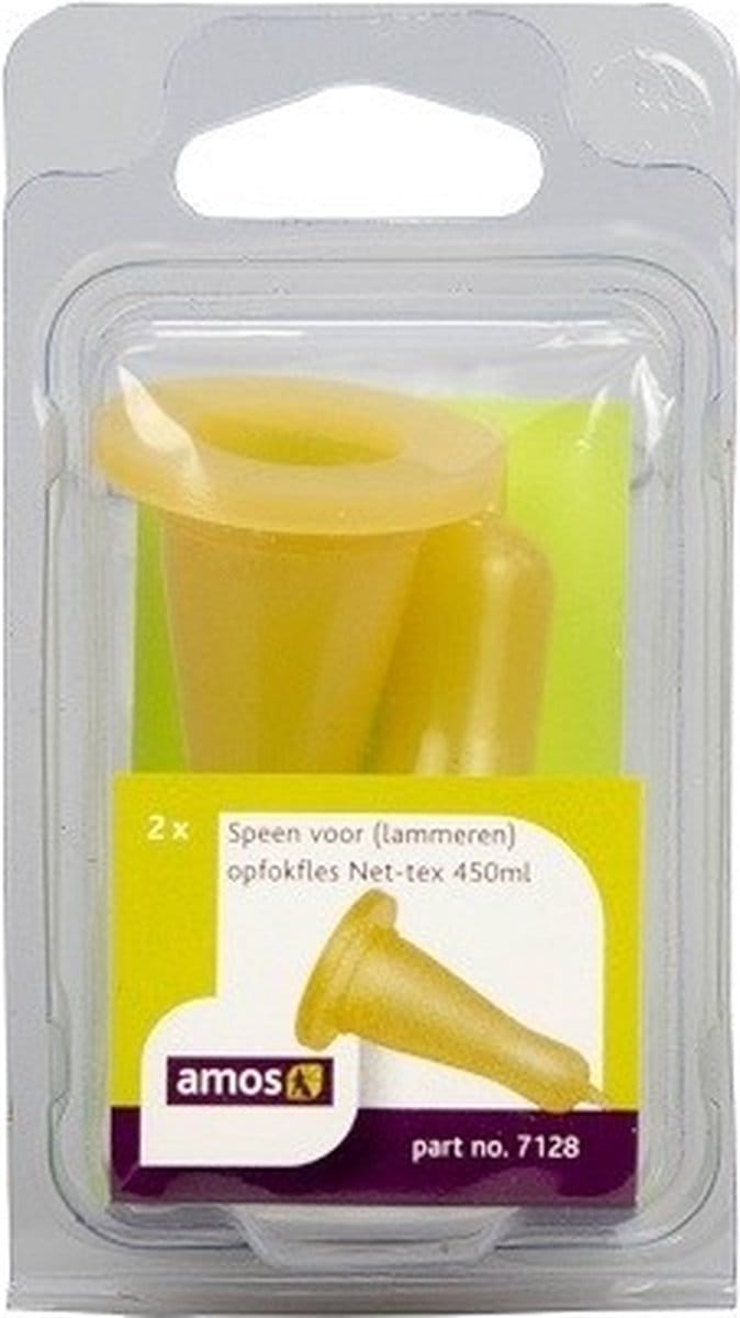 Amos Lammerenspeen voor lammerenfles 2 stuks