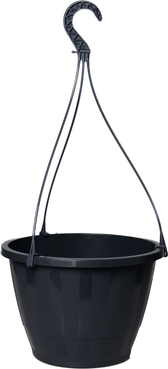 Elezza Hangpot met Waterreservoir Ø37 x H25 cm - Antraciet