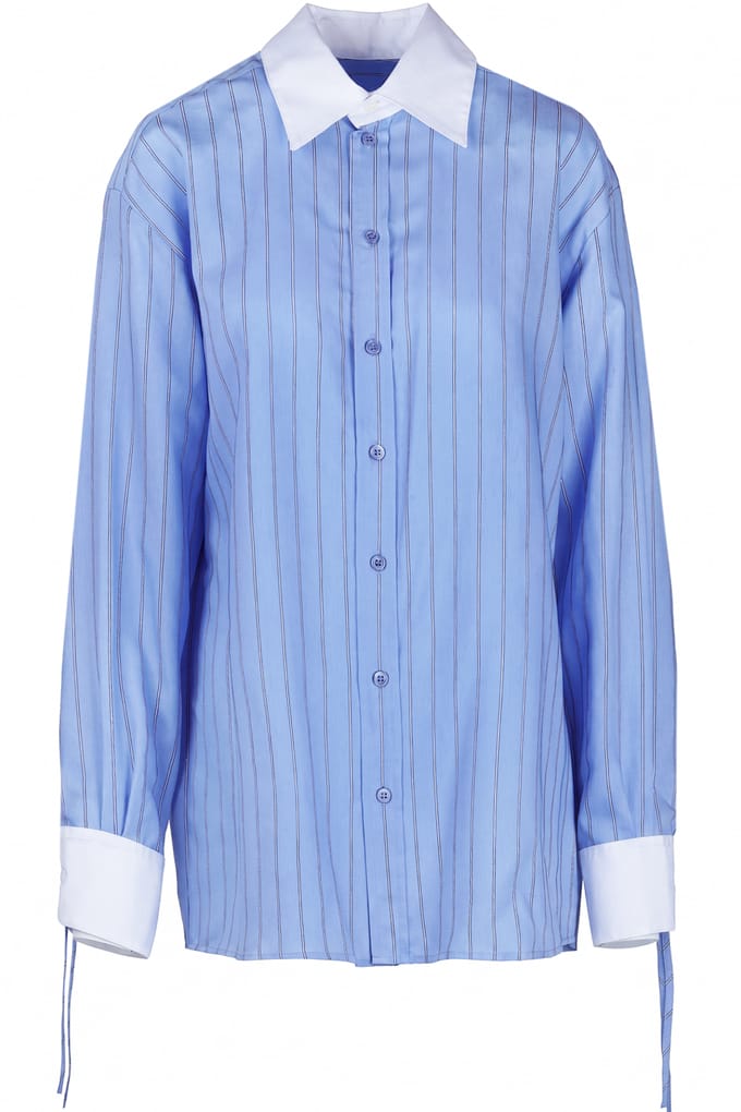 Semi Couture - Shirt - 480883 - Wit / Blauw