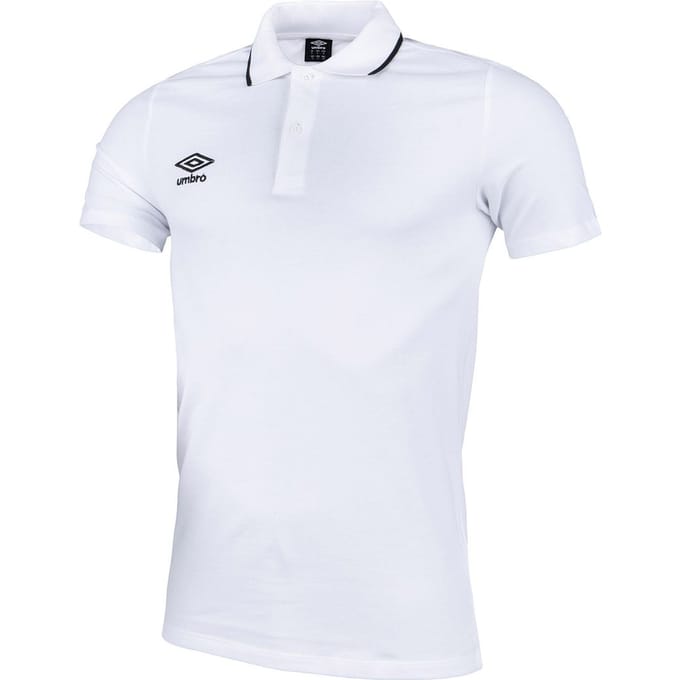 Umbro Korte Mouw Poloshirt Wit Heren Piqué 65703U 13V