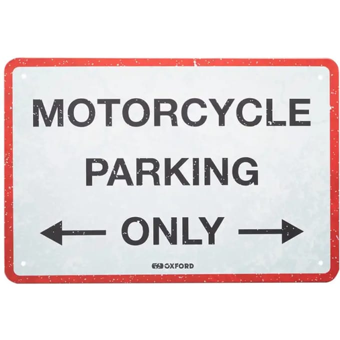 Garage metalen plaat Oxford Parking