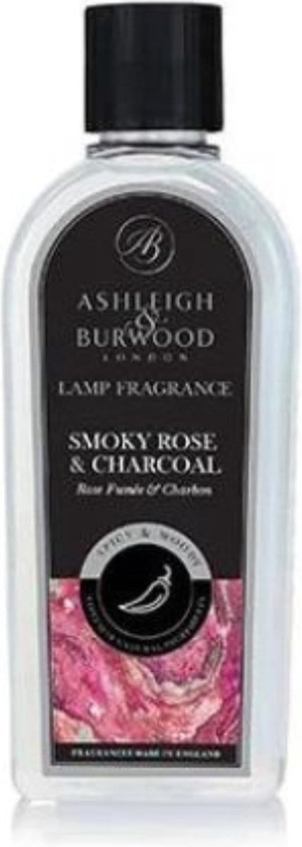 Geurolie 250 ml smoky rose charcoal Ashleigh & Burwood