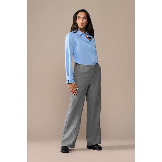 Rosely Lurex Broek Grijs