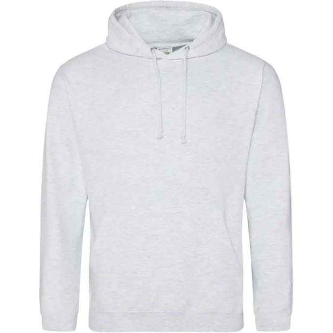 Just Hoods College Hoodie JH001 - Ash (Heather) - L