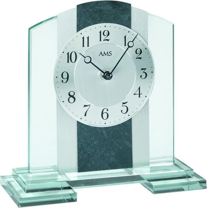 AMS tafel 1121 - Klok - 20x20 cm - Transparant