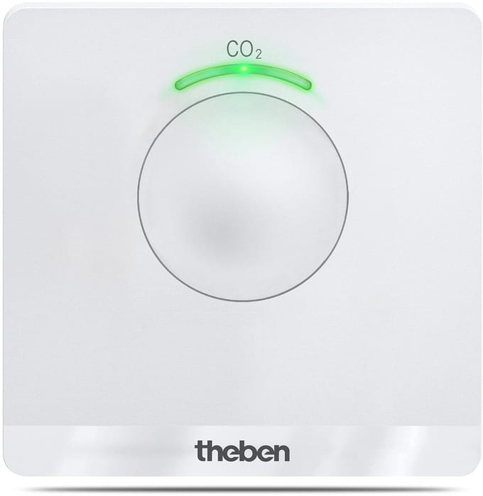 Mobiele CO2 Monitor - Luchtkwaliteitsensor met USB-kabel en LED Waarschuwingssysteem