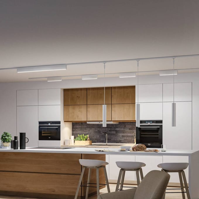 Paulmann URail LED-strip Zelos, 4000K, signaalwit, dimbaar