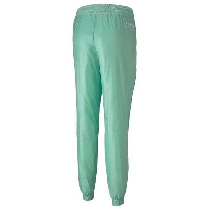 Puma Evide SS Nylon Mist Green Track Broek Dames Joggers 597426 32