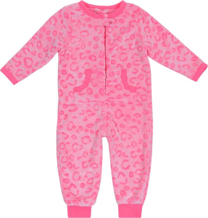 Roze onesie-pyjama - neon