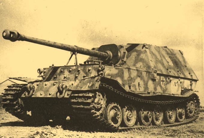 Zvezda Modelbouwpakket Militaire voertuigen - 3653 German Tank Destroyer - Ferdinand SD.Kfz. 184 Plastic - 1:35 - Modelbouw