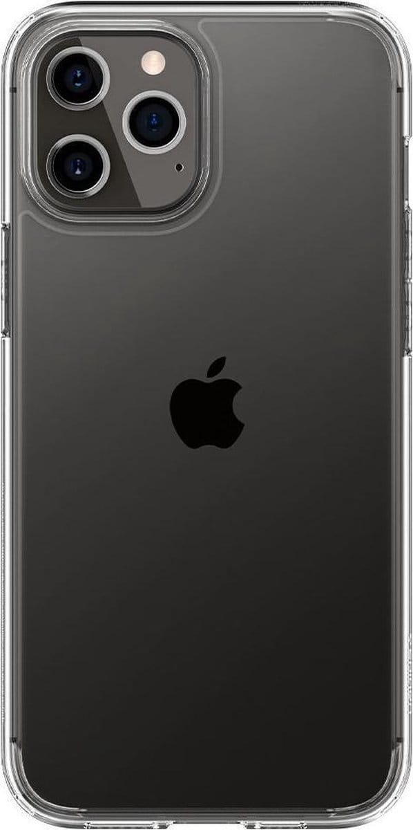 Spigen Crystal Hybrid Hoesje Geschikt voor Apple iPhone 12 Pro Max Transparant
