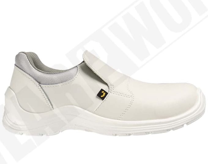 Safety Jogger Gusto Laag S2 - Wit/lichtgrijs - maat 44 werkschoen - veiligheids schoen