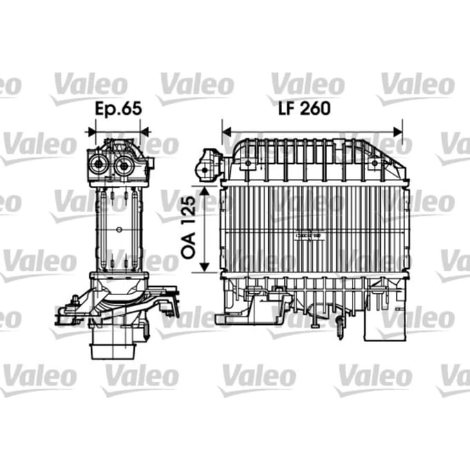 Intercooler VALEO 817698