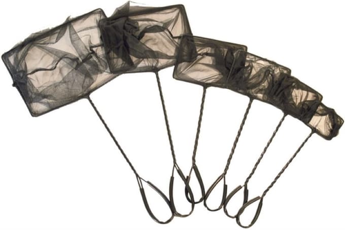 HS Aqua Visnet Grof Zwart 8CM