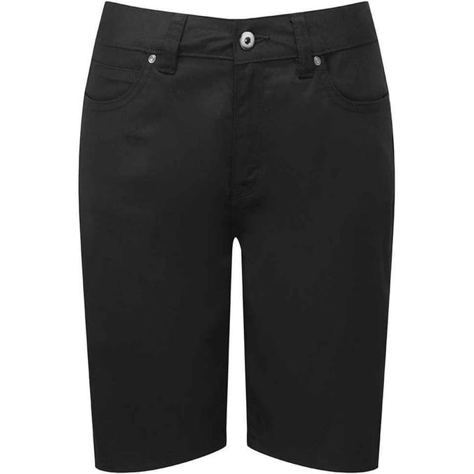 Premier Dames/Dames Performance Casual Shorts (Zwart)