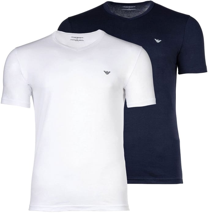 Emporio Armani T-shirt CORE LOGOBAND Set van 2