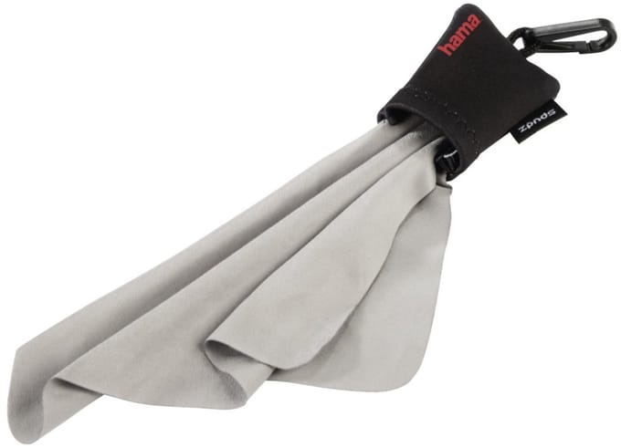 Hama Microfiber reinigingsdoekje zwart