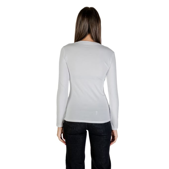 Armani Exchange T-shirt en Polo Bianco