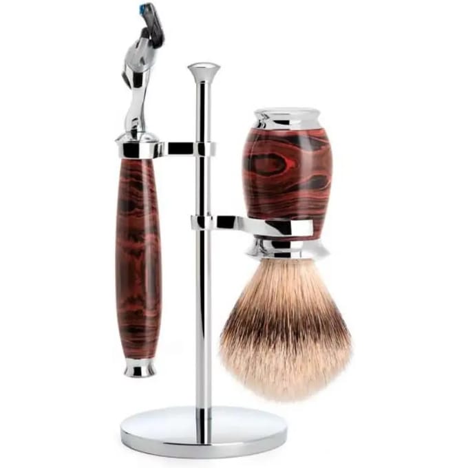 Kit de rasage Mühle Purist Ebonite Fusion Pur (x3)